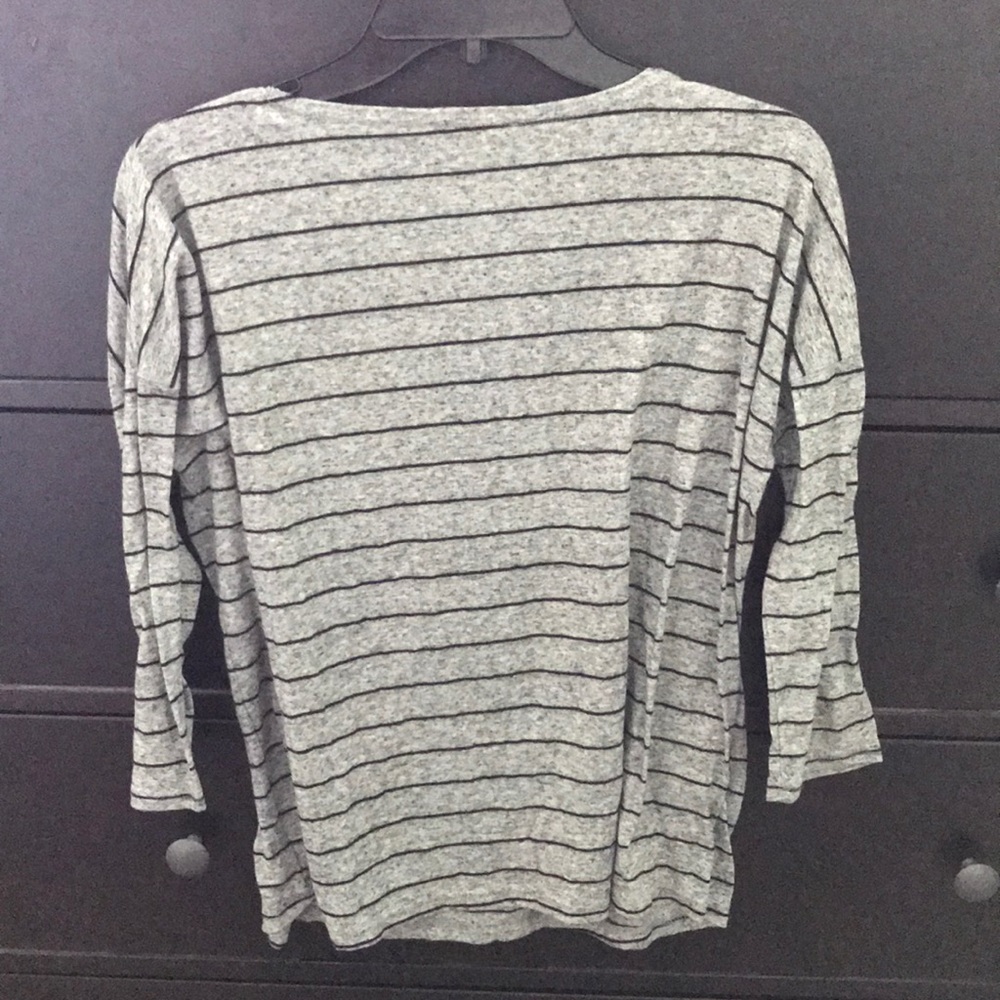 Forever 21 Boxy Stripped Sailor Oversized Shirt - Picture 4 of 4